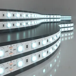 Светодиодная лента Elektrostandard 24V 14,4W 60Led 5050 IP20 холодный белый, 5м 4690389167676 4690389167676