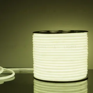 Светодиодный гибкий неон Elektrostandard 220V 9,6W 144Led 2835 IP67 круглый холодный белый, 50 м 4690389134692 4690389134692
