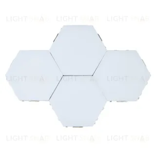 Потолочный светодиодный светильник Uniel ULM-H77-3,5W/4000K White SET4 UL-00008635 ULM-H77-3,5W/4000K White SET4