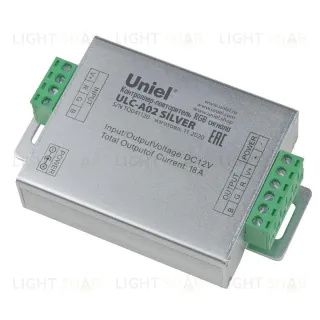 Контроллер-повторитель RGB сигнала Uniel ULC-A02 Silver UL-00008010 ULC-A02 Silver