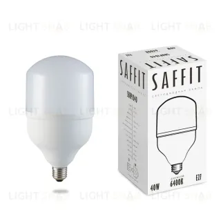 Лампа светодиодная Saffit SBHP1040 E27 40W 6400K 55093 55093