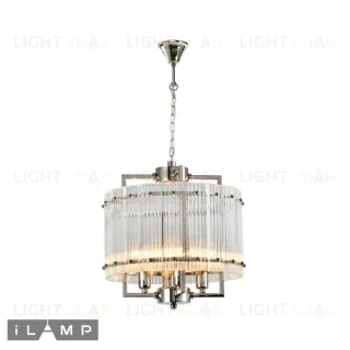 Подвесная люстра iLamp Silverstone P9503-4 Nickel P9503-4 NIC