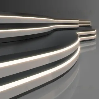 Гибкий неон Elektrostandard 24V 10W 120Led 2835 IP65 дневной белый 5м 4690389176104 4690389176104