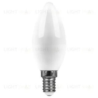 Лампа светодиодная Feron E14 15W 2700K свеча SBC3715 55203 55203