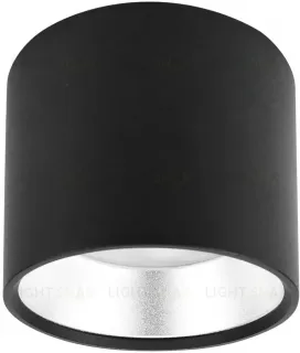 Накладной светильник ЭРА OL8 GX53 BK/SL Б0048540 Б0048540