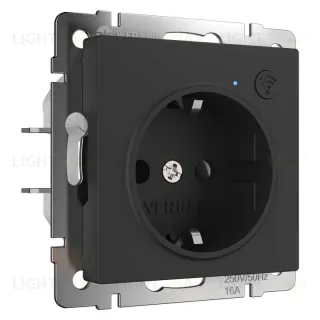 Розетка Wi-Fi Werkel черный матовый W1171608 4690389176098 4690389176098