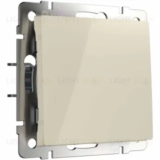 Выключатель Werkel одноклавишный слоновая кость W1112003 4690389155567 4690389155567