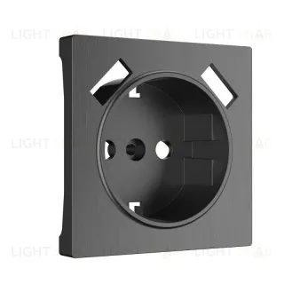 Накладка для розетки USB Werkel графит рифленый W1179504 4690389158667 4690389158667