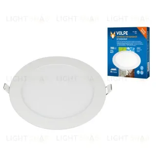 Встраиваемый светодиодный светильник Volpe ULM-Q236 22W/6500K WHITE UL-00004667 ULM-Q236 22W/6500K WHITE