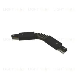 Соединитель для шинопроводов гибкий Volpe UBX-Q122 G24 BLACK 1 POLYBAG UL-00006052 UBX-Q122 G24 BLACK 1 POLYBAG