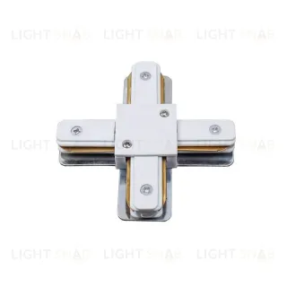 Соединитель для шинопроводов Х-образный Volpe UBX-Q122 G41 WHITE 1 POLYBAG UL-00006060 UBX-Q122 G41 WHITE 1 POLYBAG