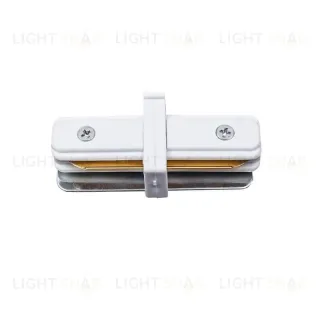 Соединитель для шинопроводов прямой внутренний Volpe UBX-Q122 G11 WHITE 1 POLYBAG UL-00006056 UBX-Q122 G11 WHITE 1 POLYBAG