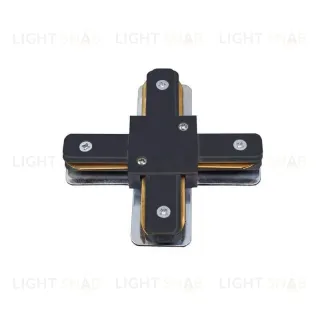 Соединитель для шинопроводов Х-образный Volpe UBX-Q122 G41 BLACK 1 POLYBAG UL-00006054 UBX-Q122 G41 BLACK 1 POLYBAG