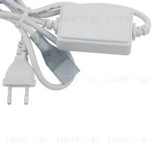 Шнур сетевой для светодиодной ленты Volpe UCX-Q220 SP4/B67-RGB White 1 Sticker 10968 UCX-Q220 SP4/B67-RGB White 1 Sticker