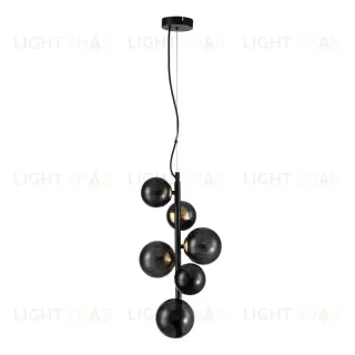 Подвесная люстра Indigo Molecola 11018/6P Black V000197 V000197