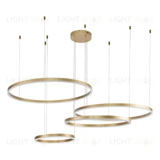 Подвесная люстра Indigo Galass 14001/4P Gold V000015L V000015L
