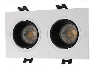 Встраиваемый светильник Denkirs DK3072-WH+BK DK3072-WH+BK