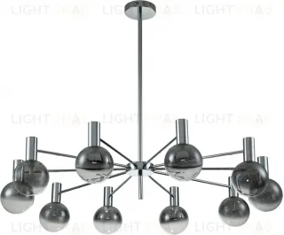 Люстра на штанге Indigo Collana 13015/10R Chrome V000225 V000225