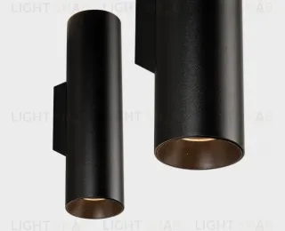Настенный светильник Italline DANNY W2 black DANNY W2 black