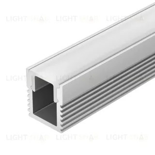 Алюминиевый профиль с экраном Arlight SL-Mini-8-2000 Anod+Opal 036832 036832
