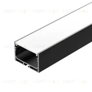 Алюминиевый профиль Arlight SL-Line-4932-3000 Black 036254 036254