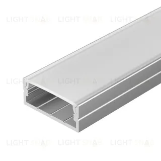 Алюминиевый профиль с экраном Arlight ARH-Wide-H10-2000 Anod+Opal 036768 036768