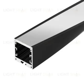 Алюминиевый профиль Arlight SL-ARC-3535-Twist90R-400 Black 032682 032682