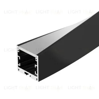 Алюминиевый профиль Arlight SL-ARC-3535-Twist180-500 Black 032685 032685