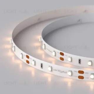 Светодиодная лента Arlight RT-A60-8mm 12V Warm2700 (4.8 W/m, IP20, 2835, 5m) 010597(2) 010597(2)