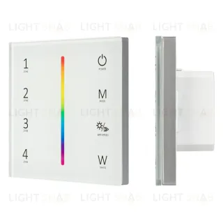 Панель Arlight Sens Smart-P45-RGBW White (230V, 4 зоны, 2.4G) 028140 028140