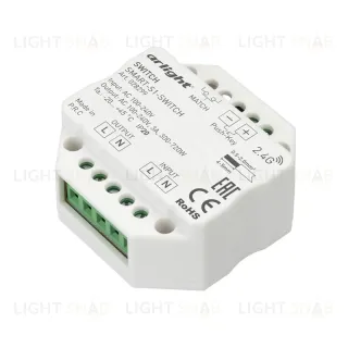 Контроллер-выключатель Arlight Smart-S1-Switch (230V, 3A, 2.4G) 028299 028299