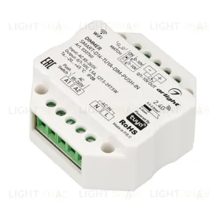 Диммер Arlight Smart-D14-Tuya-Dim-Push-IN (230V, 1.5A, 0/1-10V, 2.4G) 033760 033760
