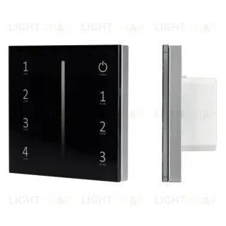 Панель Arlight Smart-P34-Dim-IN Black (230V, 0-10V, Sens, 2.4G) 028112 028112