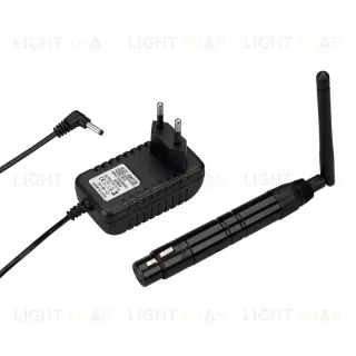 Усилитель Arlight Smart-DMX-Receiver Black (5V, XLR3 Male, 2.4G) 028417 028417