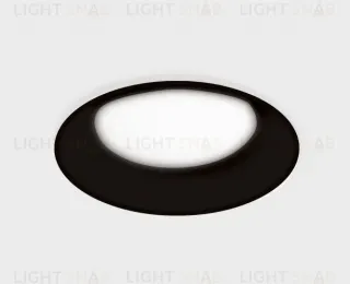 Встраиваемый светильник Italline IT06-6012 black 3000K IT06-6012 black 3000K