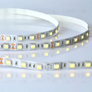 Светодиодная лента Uniel ULS-M25-5050-60LED/m-10mm-IP20-DC12V-14,4W/m-5M-3000K PROFI катушка в герметичной упаковке ULS-M25-5050-60LED/m-10mm-IP20-DC12V-14,4W/m-5M-3000K PROFI катушка в герметичной упаковке