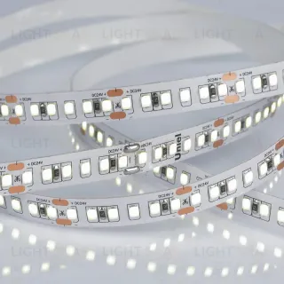 Светодиодная лента Uniel ULS-2835-168LED/m-10mm-IP20-DC24V-14W/m-5M-6500K катушка в герметичной упаковке ULS-2835-168LED/m-10mm-IP20-DC24V-14W/m-5M-6500K катушка в герметичной упаковке