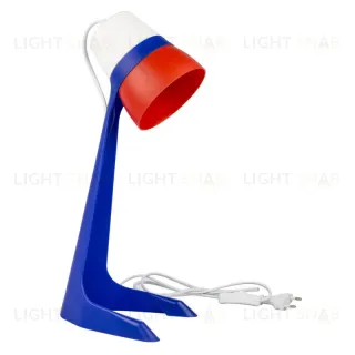 Настольная лампа Uniel ULO-K22 D/E14/A WHITE/BLUE/RED ULO-K22 D/E14/A WHITE/BLUE/RED