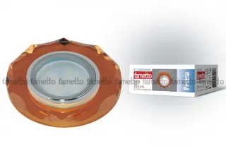 Встраиваемый светильник Fametto Peonia DLS-P105 GU5.3 CHROME/BRONZE DLS-P105 GU5.3 CHROME/BRONZE