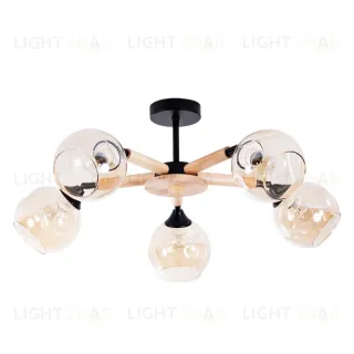 Люстра на штанге Arte Lamp Branson A4370PL-5BR A4370PL-5BR