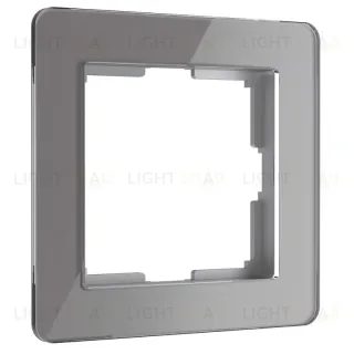 Рамка на 1 пост Werkel Acrylic графит 4690389184833 W0012704 4690389184833