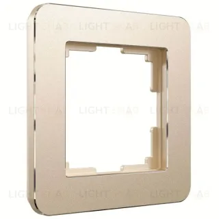 Рамка на 1 пост Werkel Platinum шампань 4690389184437 W0012611 4690389184437