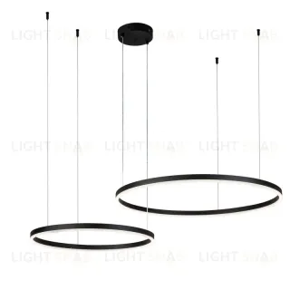 Подвесная люстра Indigo Galass 14001/2P Black V000030L V000030L