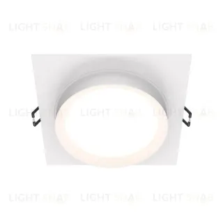 Встраиваемый светильник Maytoni Technical Hoop DL086-GX53-SQ-W DL086-GX53-SQ-W