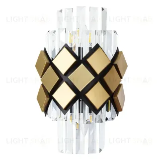 Настенный светильник Arte Lamp Amelia A1039AP-2BK A1039AP-2BK