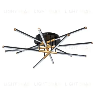 Потолочный светильник Arte Lamp Fernando A2199PL-6BK A2199PL-6BK