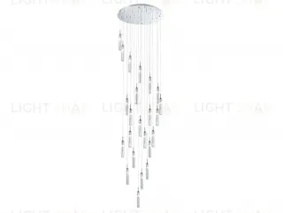 Подвесная люстра Newport 4528+14/S chrome М0067061 4528+14/S chrome
