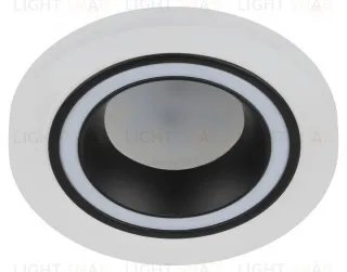 Встраиваемый светильник Эра DK90 WH/BK Б0054359 Б0054359