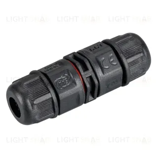 Коннектор прямой Arlight NEO-CON-I-2pin-BK (3-7mm, IP67) 024936 024936
