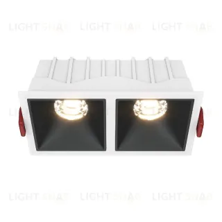 Встраиваемый светильник Maytoni Technical Alfa LED DL043-02-10W3K-SQ-WB DL043-02-10W3K-SQ-WB